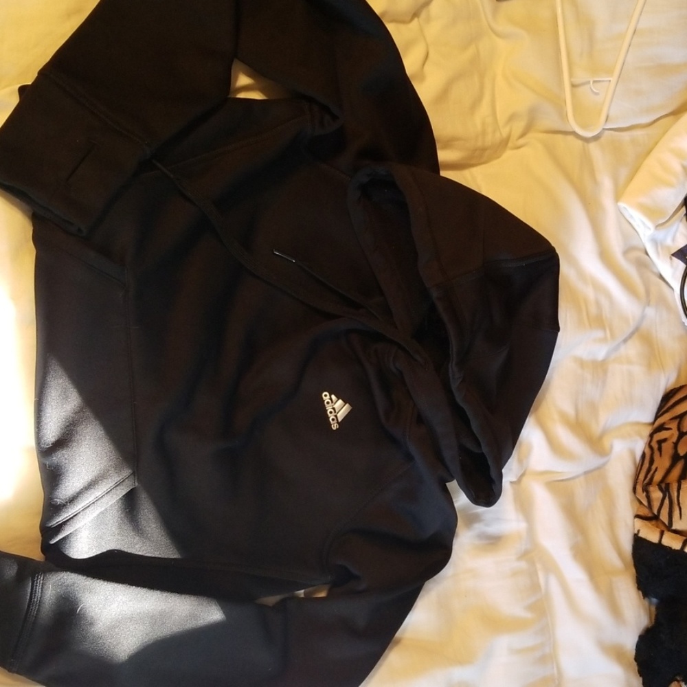 Adidas black sweatshirt